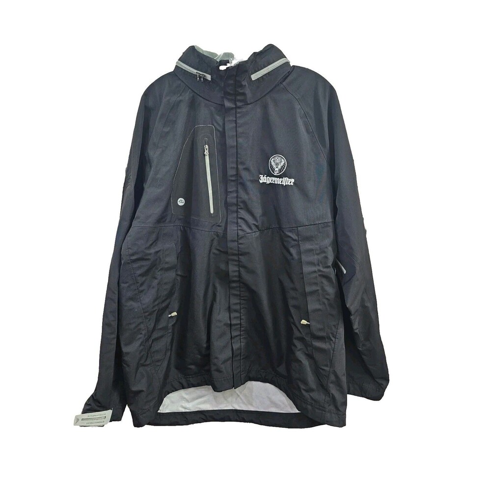 Stormtech H2Xtreme Jagermeister XL Black‎ Lightweight Windbreaker Jacket Coat